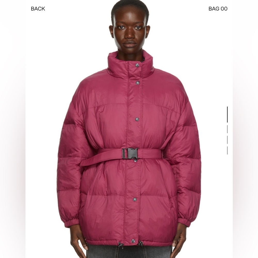 ISABEL MARANT ETOILE
Pink Dilys Puffer Jacket Size 36